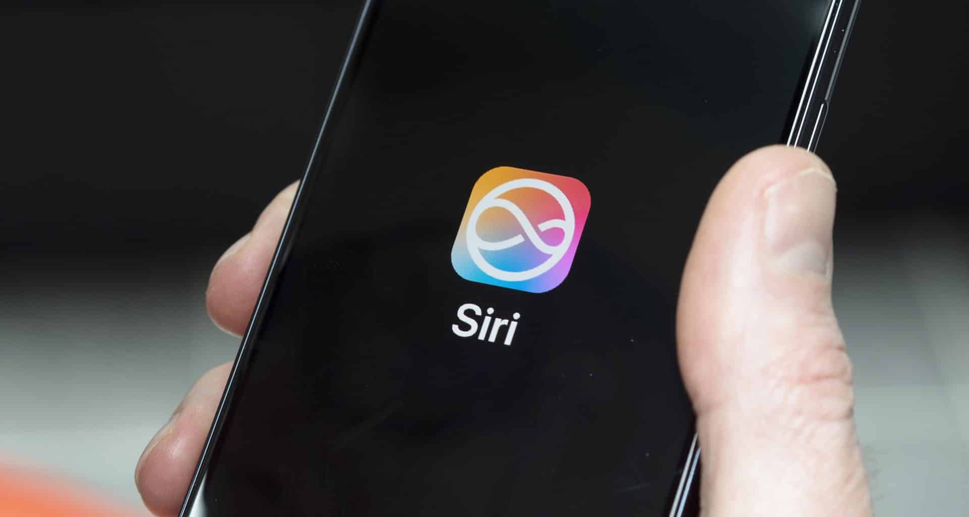 Logo da Siri com IA