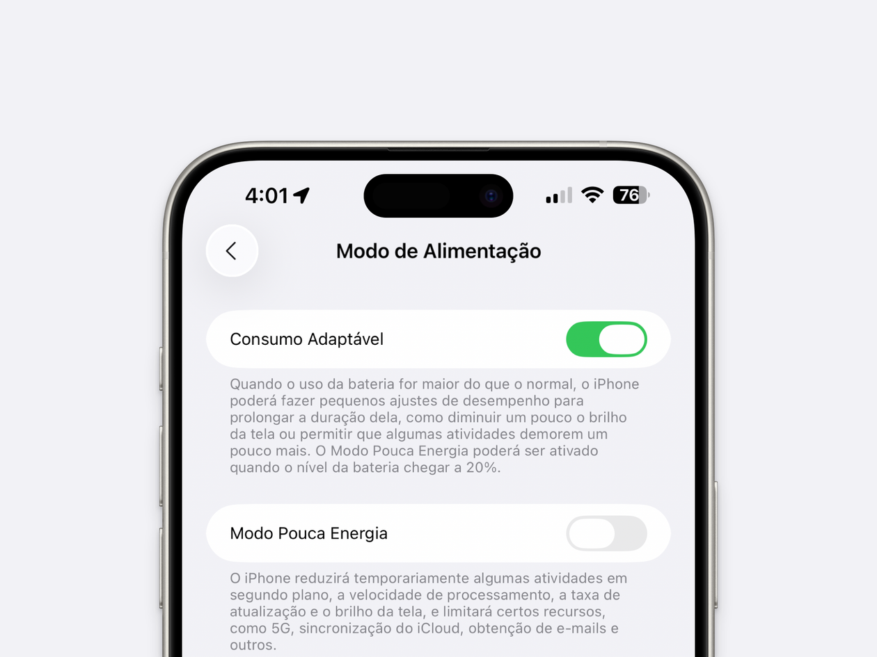 Veja quais iPhones terão suporte à função que melhora a bateria no iOS 26