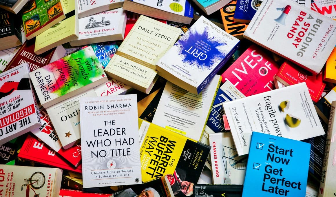 Livros desordenados