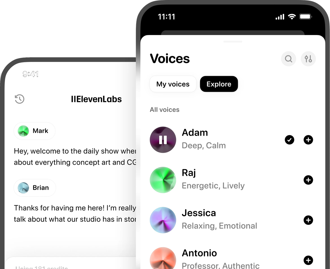 Novo app da ElevenLabs para iOS permite gerar clipes de áudio com IA