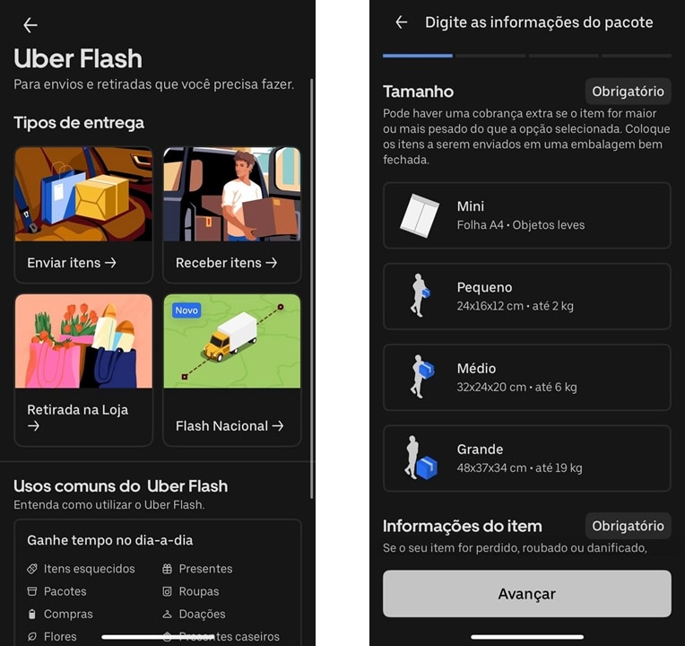 Uber Flash Nacional
