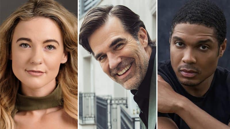 Madeline Delp, Rob Delaney e Ray Fisher