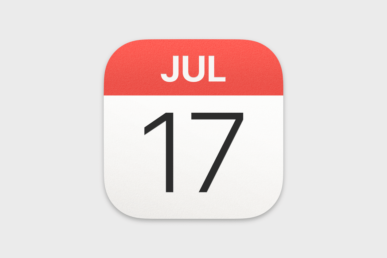 Como exportar um calendário no Mac