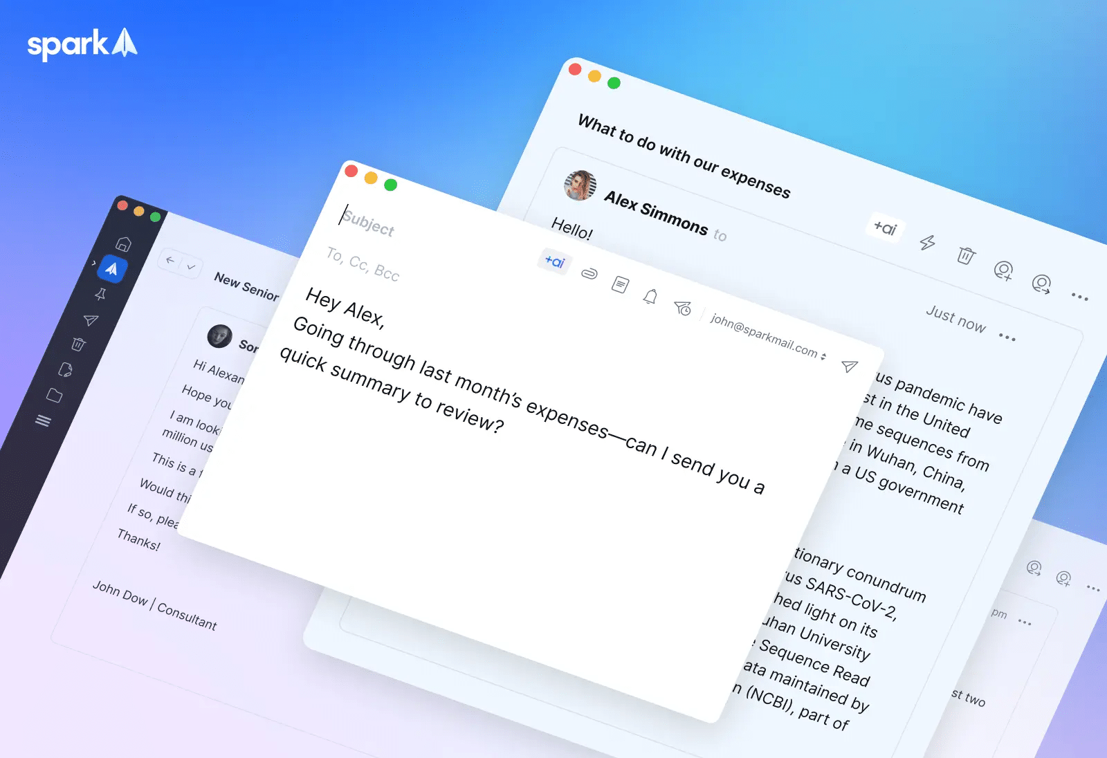 Spark para desktop reintroduz caixas clássicas e suporte a múltiplas janelas
