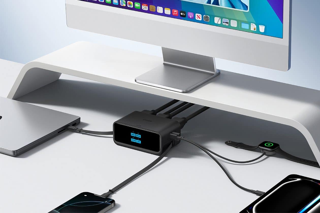 Anker lança estação de carregamento 7-em-1 com cabos USB-C