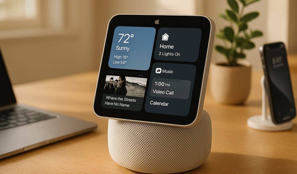 HomePod com tela