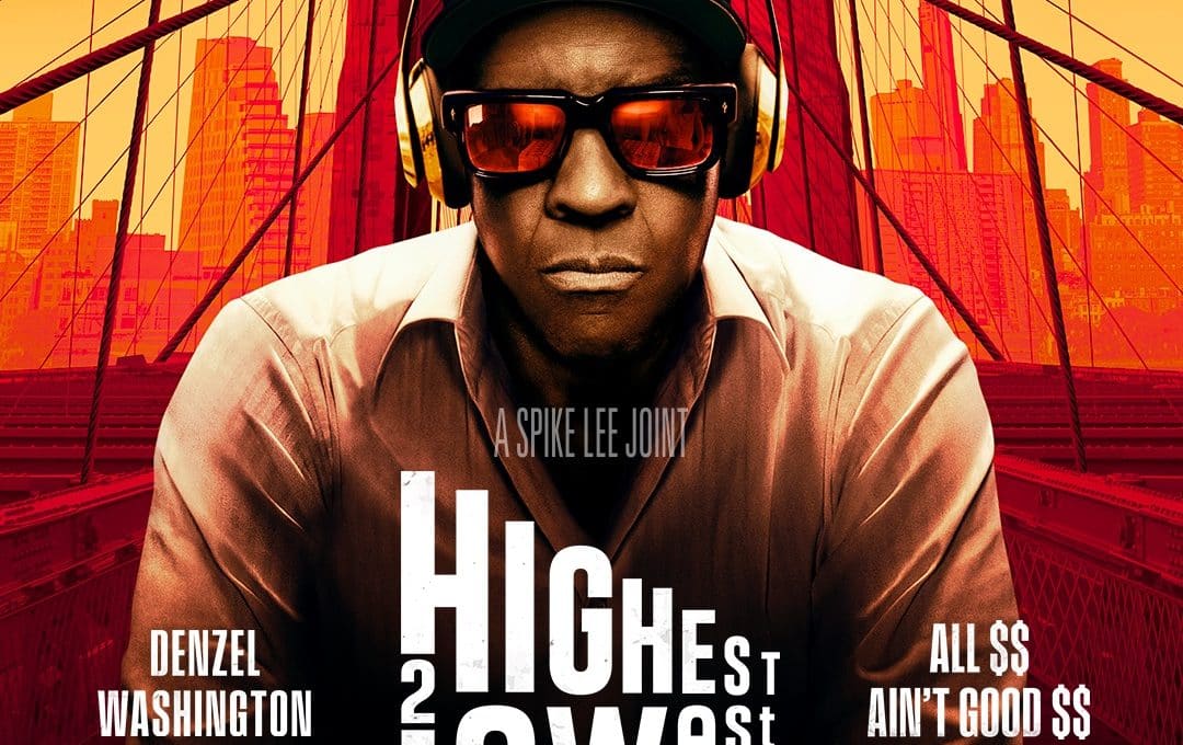Pôster de “Highest 2 Lowest”, filme do Apple TV+ com Denzel Washington