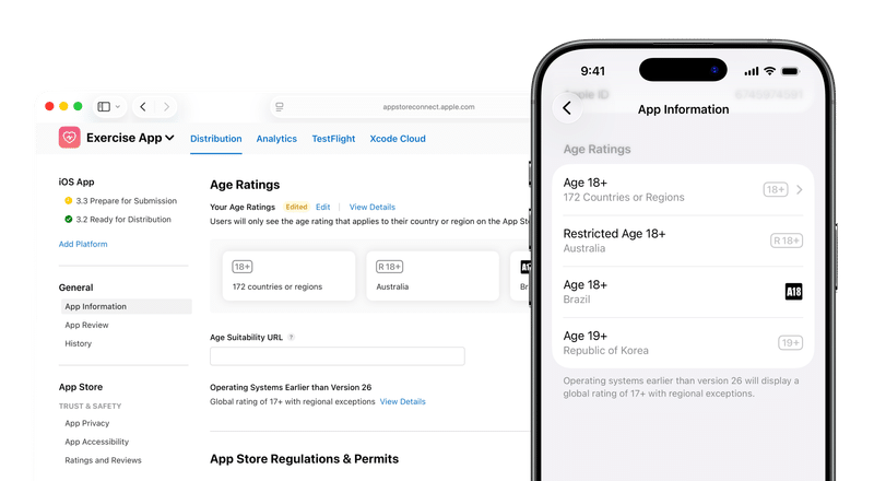 Classificações indicativa na App Store