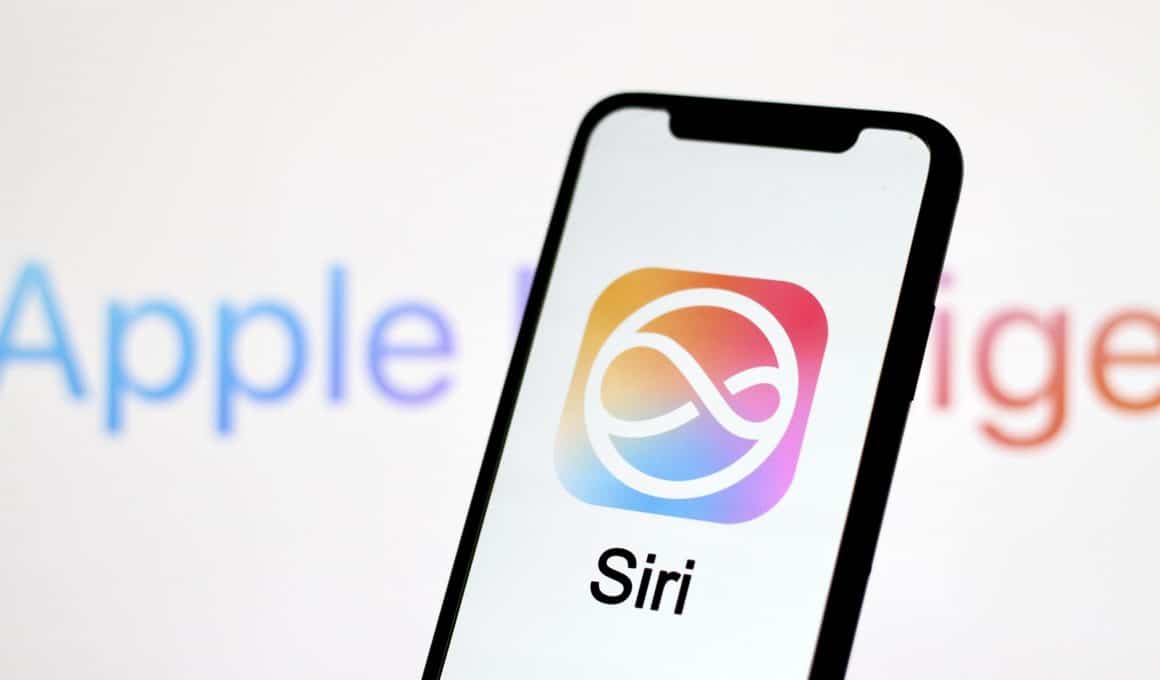Logo da Siri e da Apple Intelligence