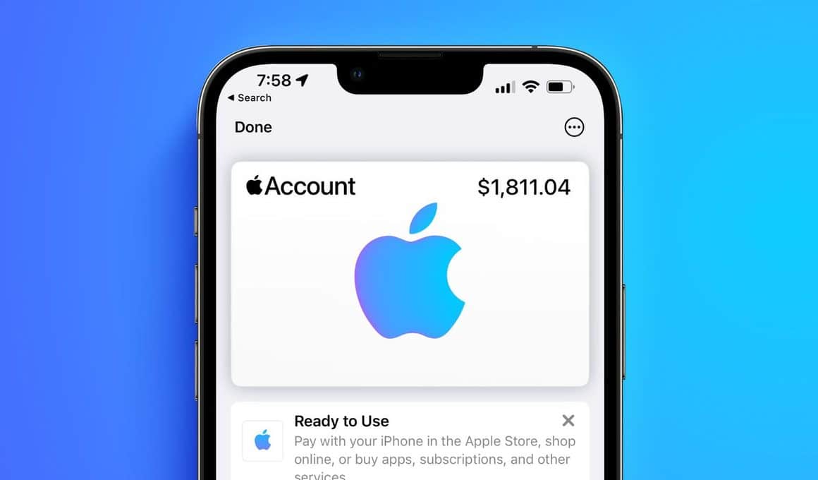 Apple Account Card