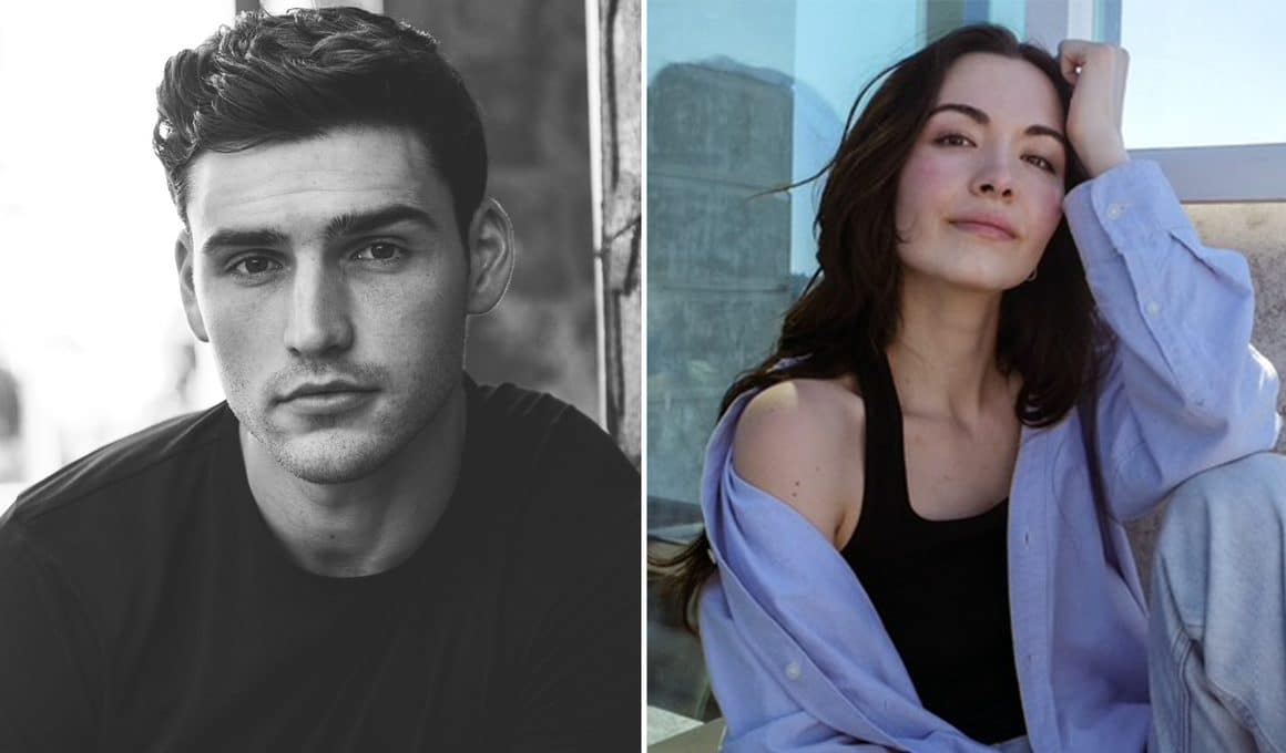 Charlie Hall e Kiarra Hamagami Goldberg