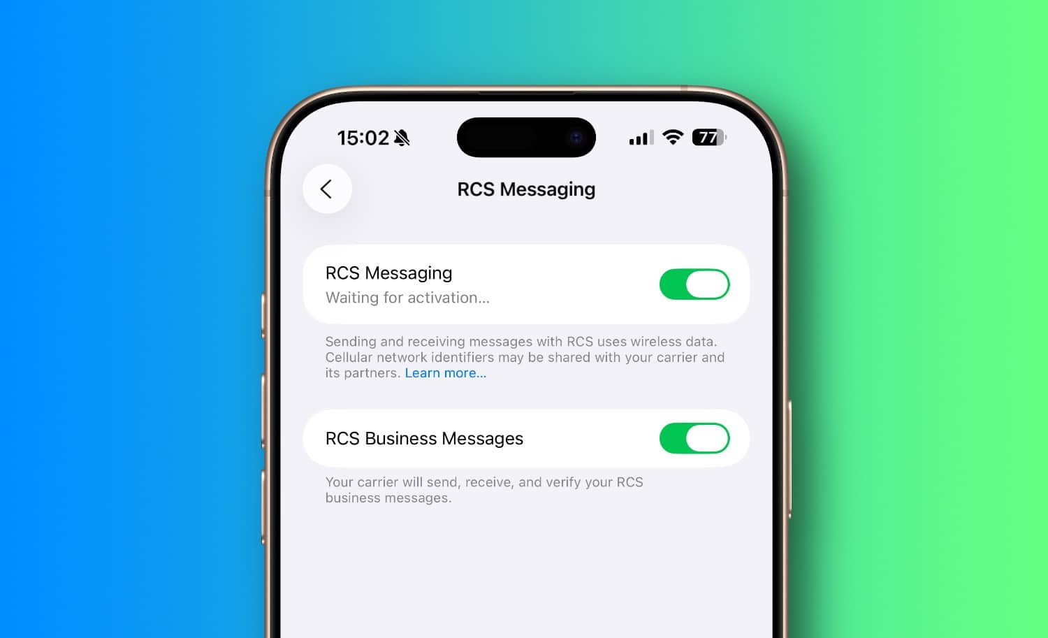 RCS no Brasil com iOS 26