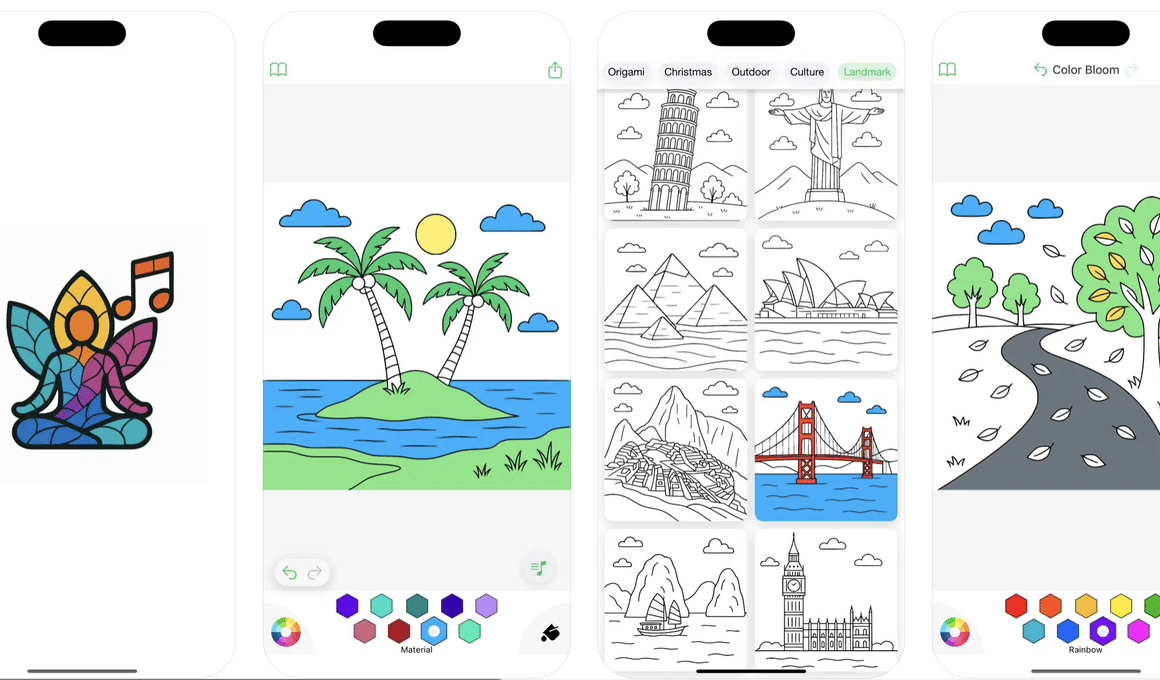 Color Bloom: Coloring Book