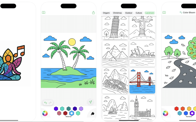 Color Bloom: Coloring Book