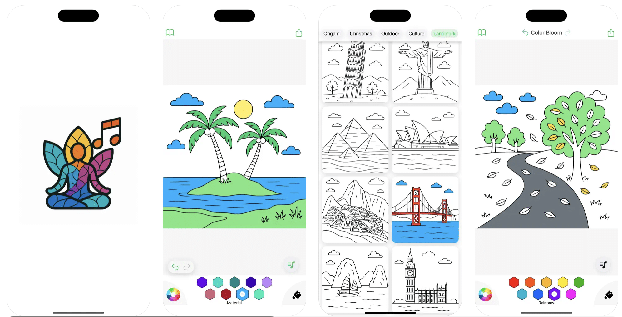 Color Bloom: Coloring Book