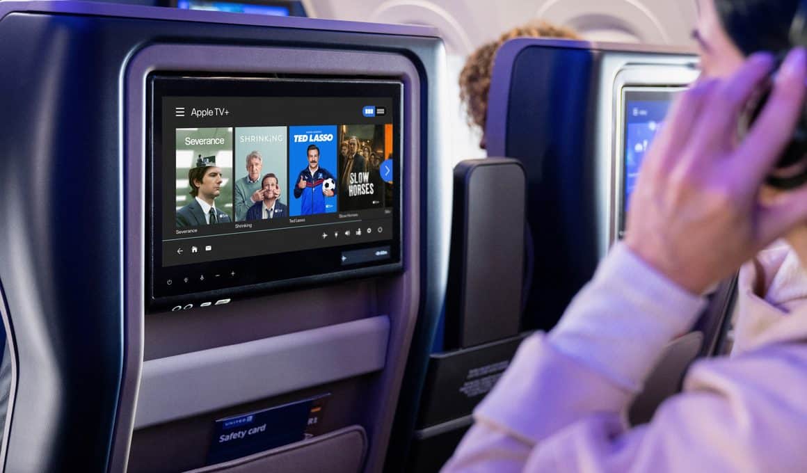 United Airlines e Apple TV+