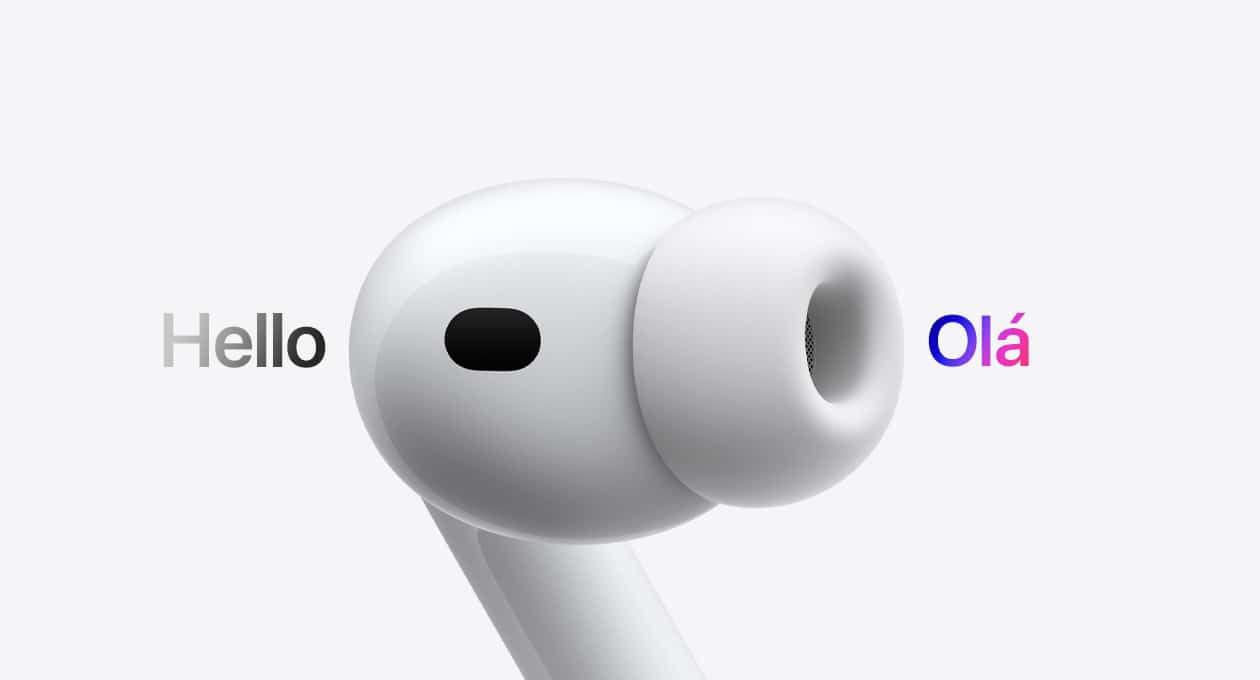 Tradução ao Vivo (Live Translation) nos AirPods