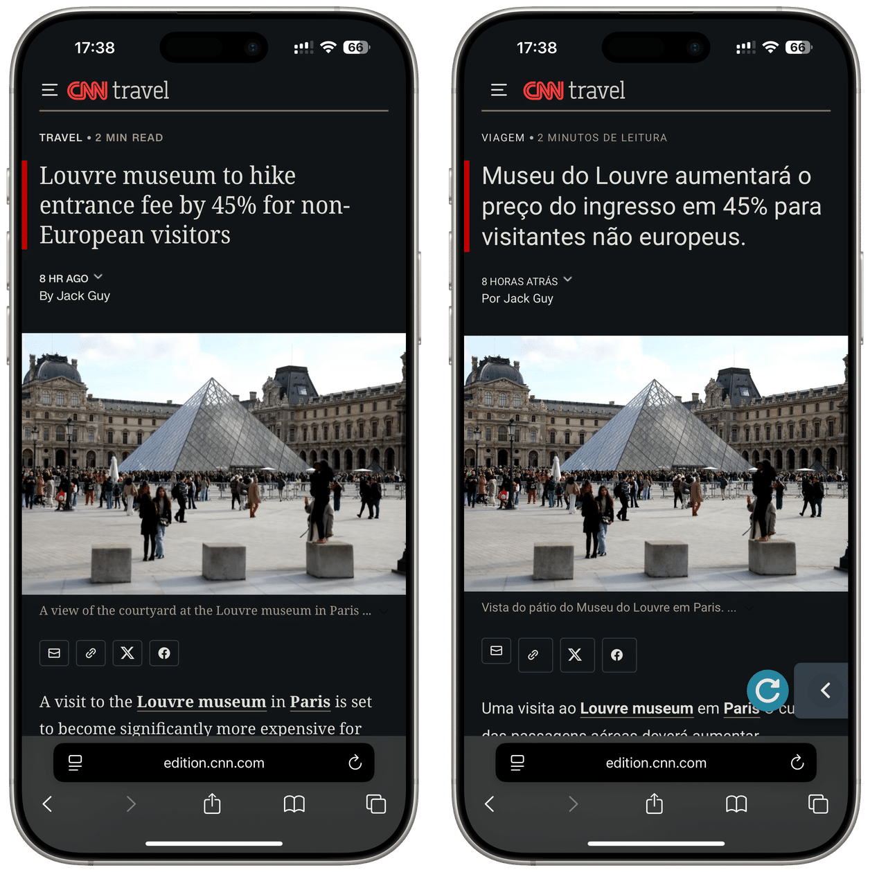 Atalho Immersive Translator
