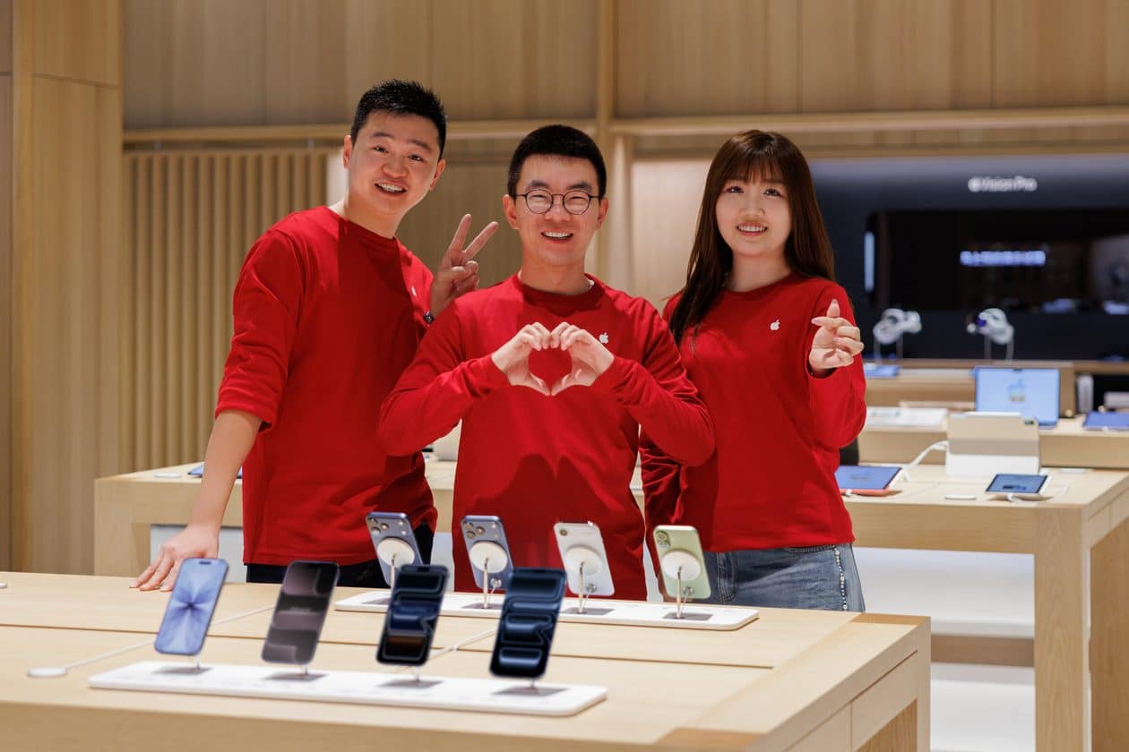 Apple teve recorde de vendas na China, graças aos iPhones 17