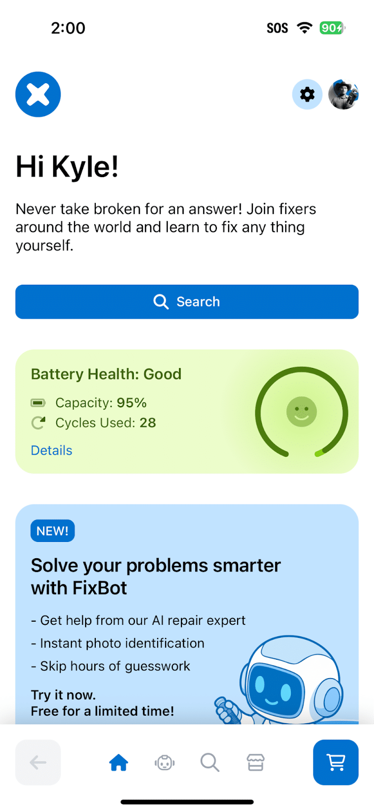 iFixit app
