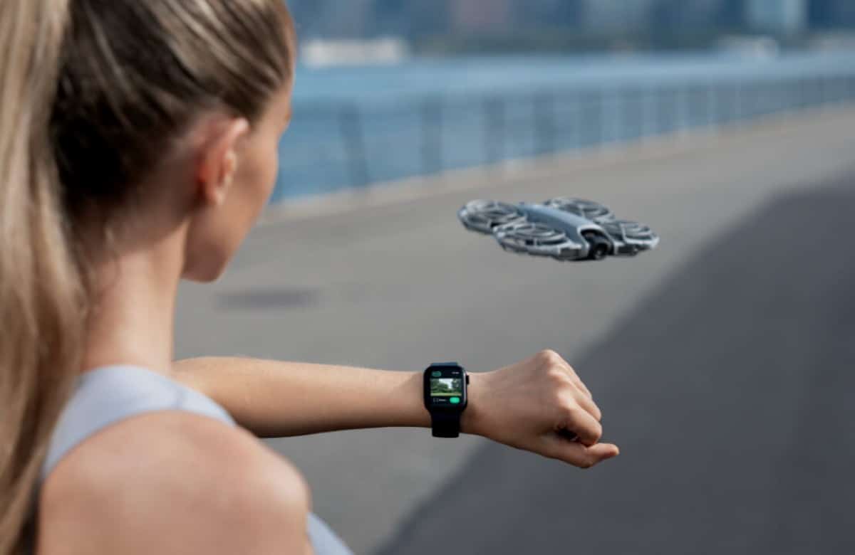 Drone DJI Neo 2 agora pode ser controlado pelo Apple Watch