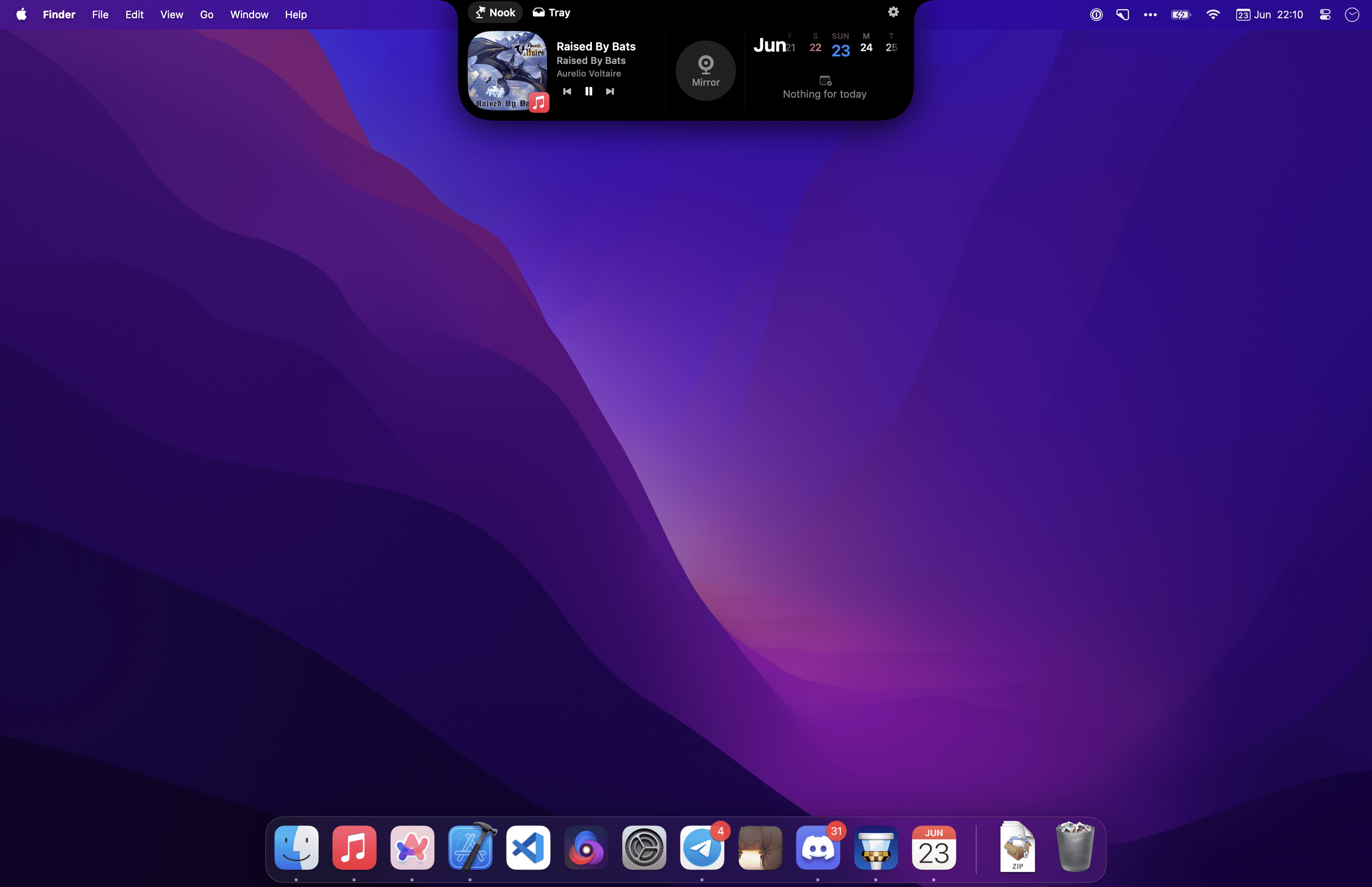 NotchNook – um app para Mac que vai te impressionar
