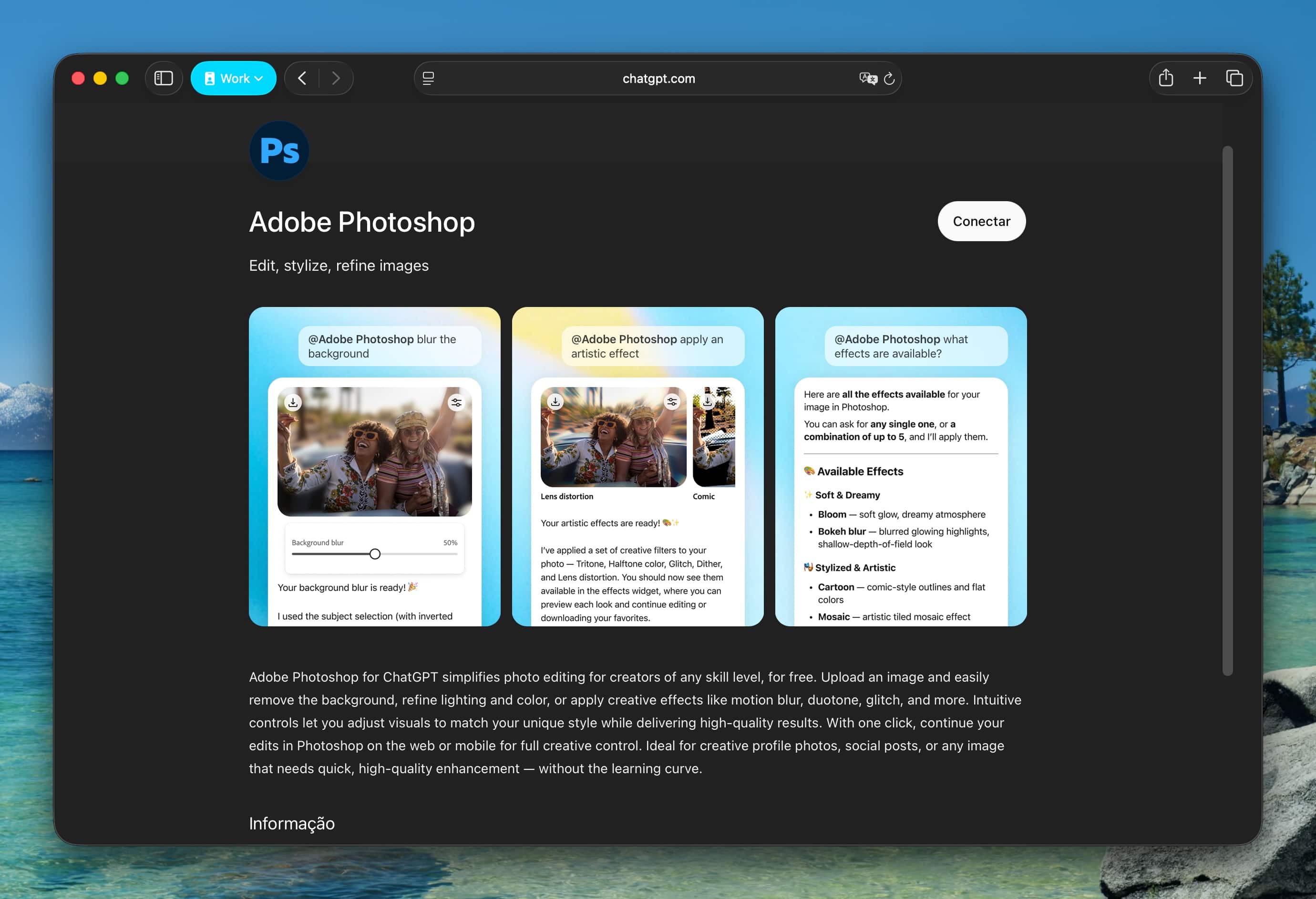 Loja de apps do ChatGPT