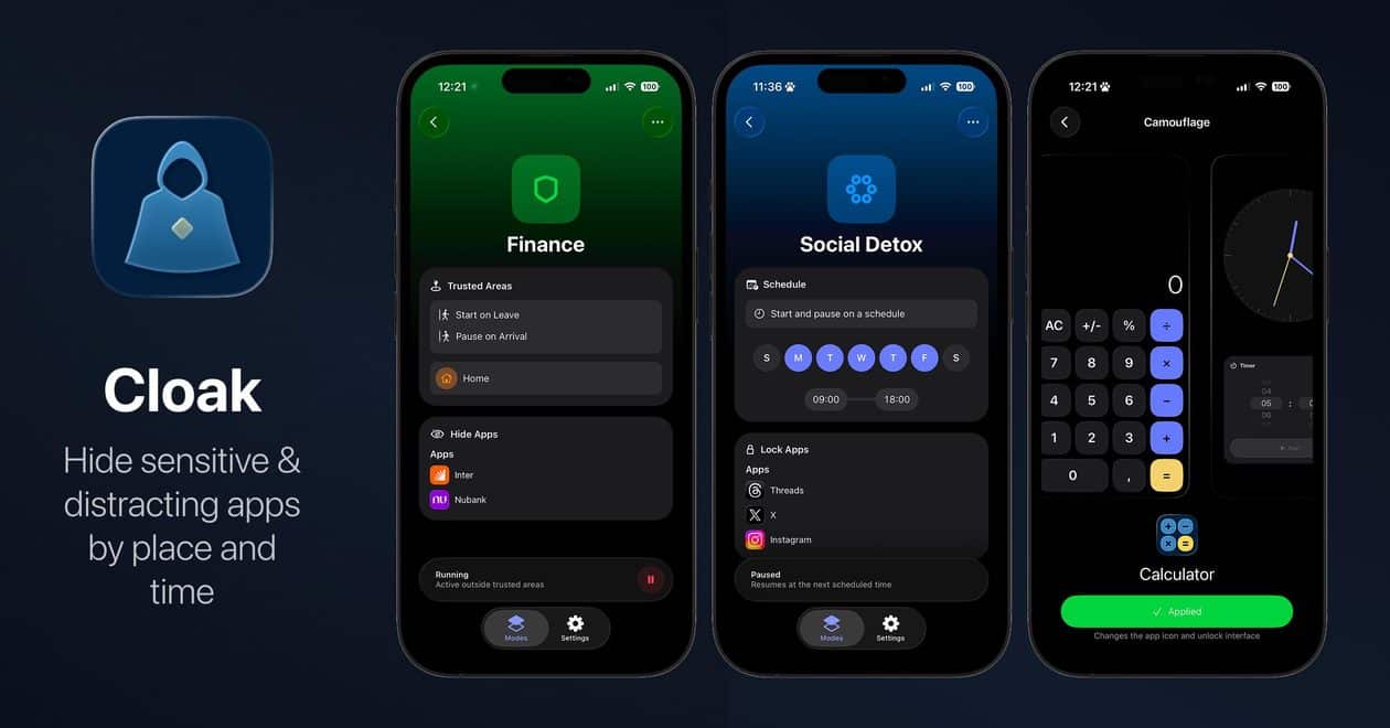 Cloak faz controle de foco no iPhone e pode ocultar apps automaticamente
