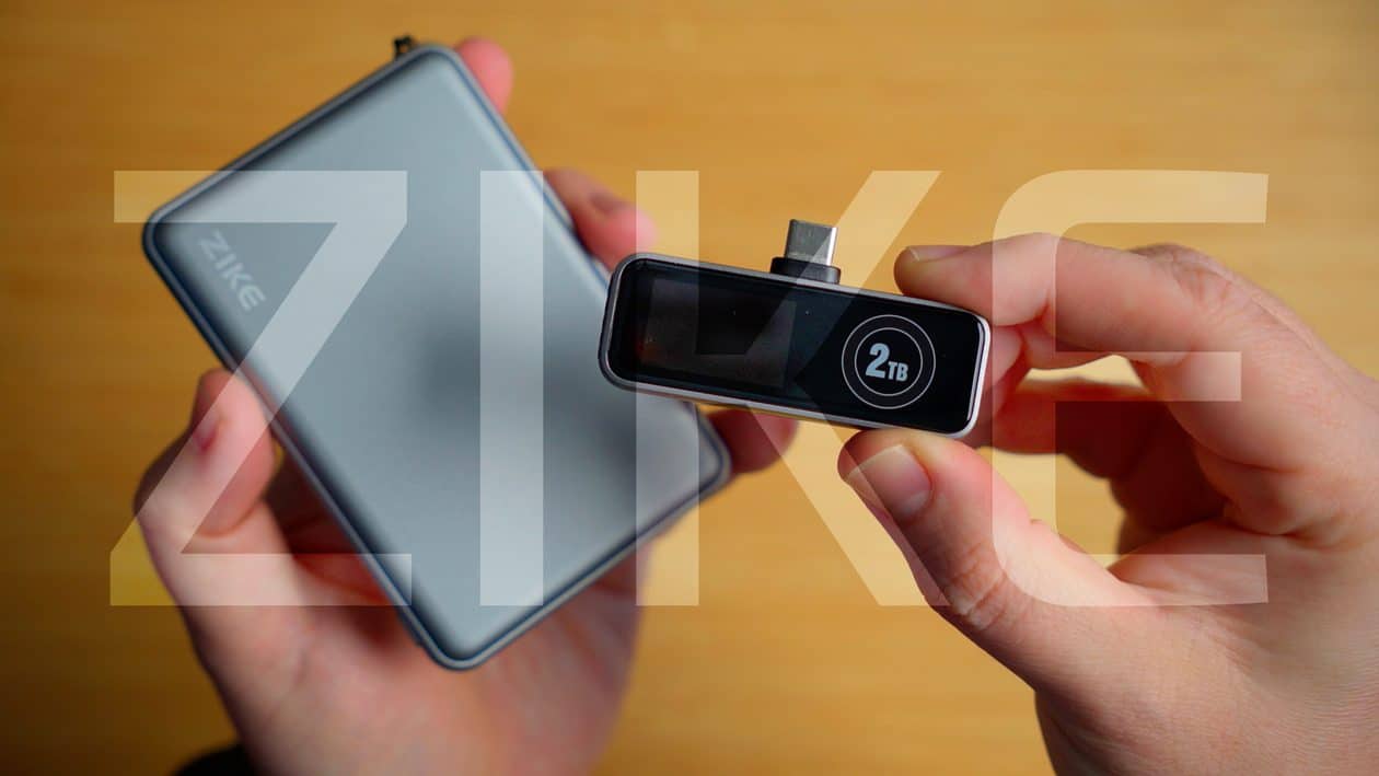 Vídeo: armazenamento de 2TB para iPhone + powerbank de estado sólido da ZIKE!