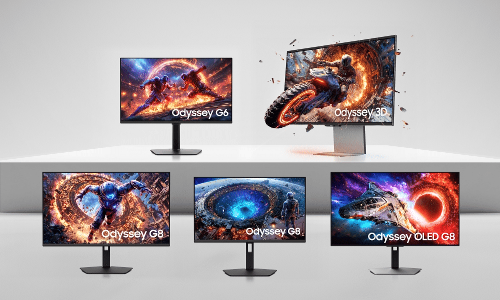CES 2026: Samsung revela o primeiro monitor 6K 3D da linha Odyssey