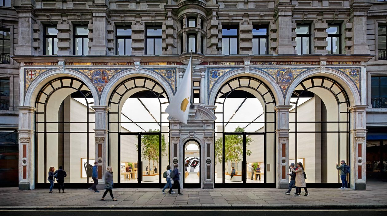 Apple Regent Street, em Londres, fechará para reformas neste mês