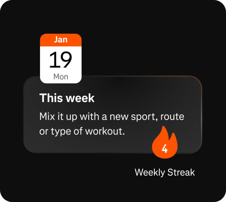 Seleção de Treinos do Strava