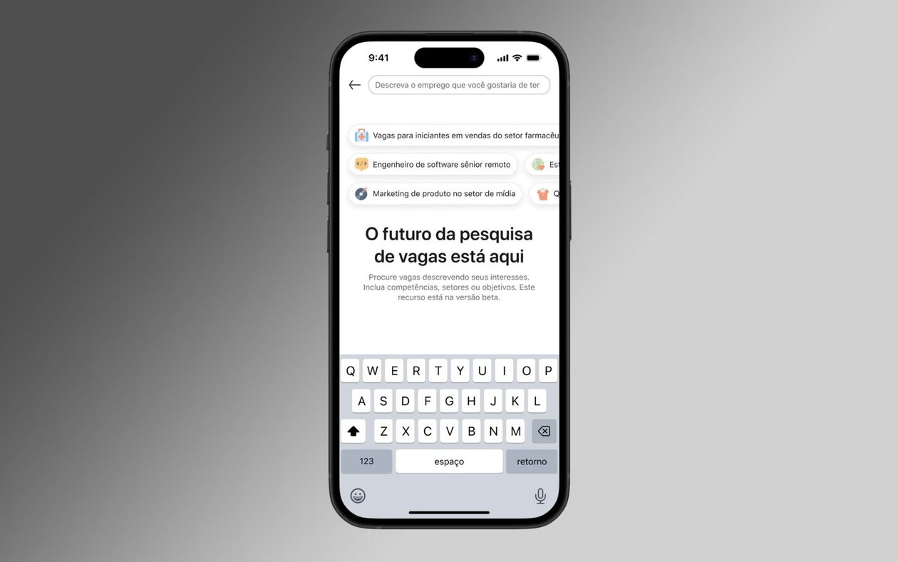 LinkedIn anuncia busca de vagas com inteligência artificial no Brasil