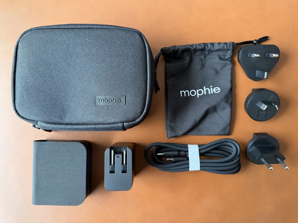 Carregador 3-em-1 (de viagens, edição global), da Mophie