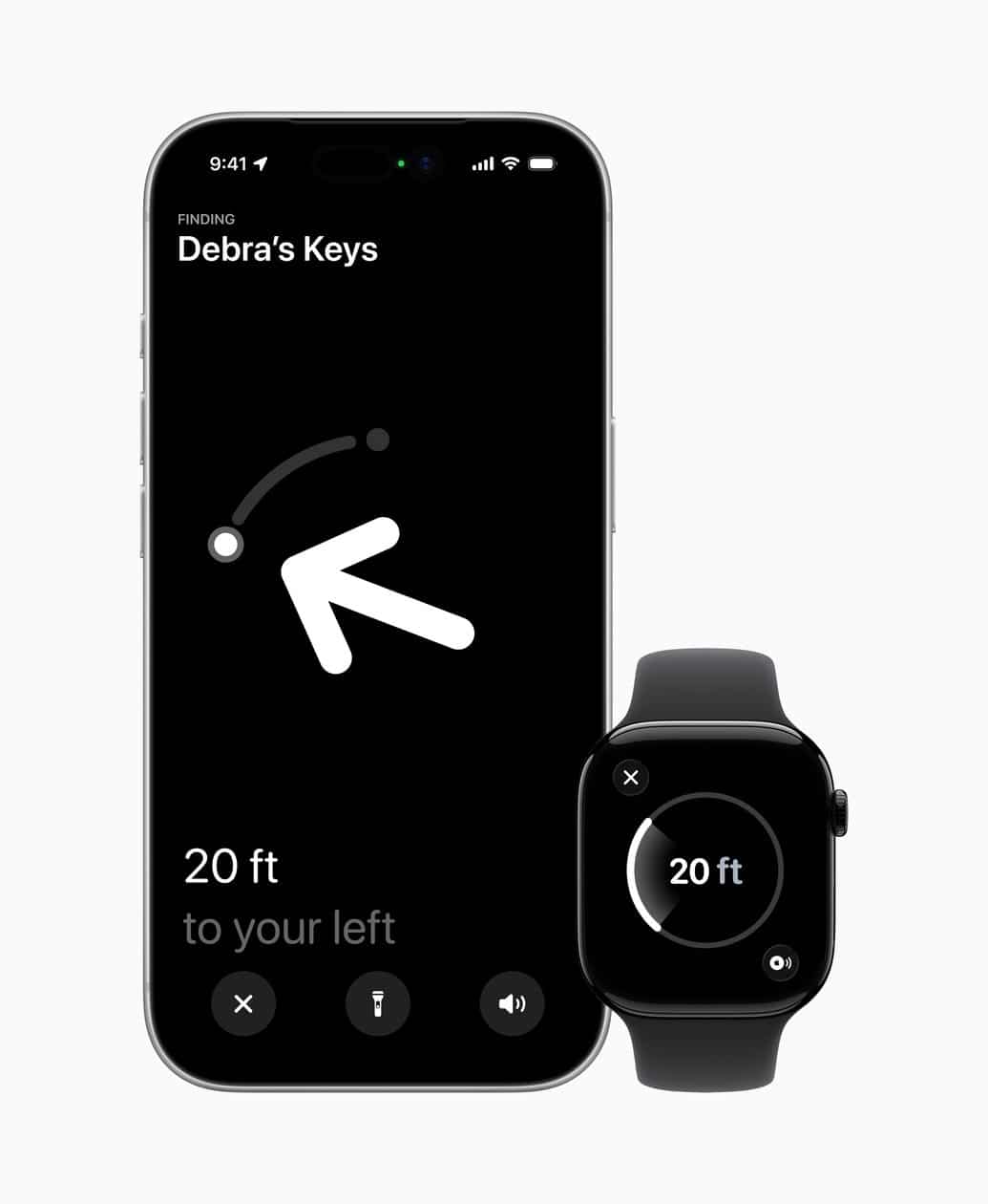 Como usar a Busca Precisa do AirTag (2ª geração) com o Apple Watch