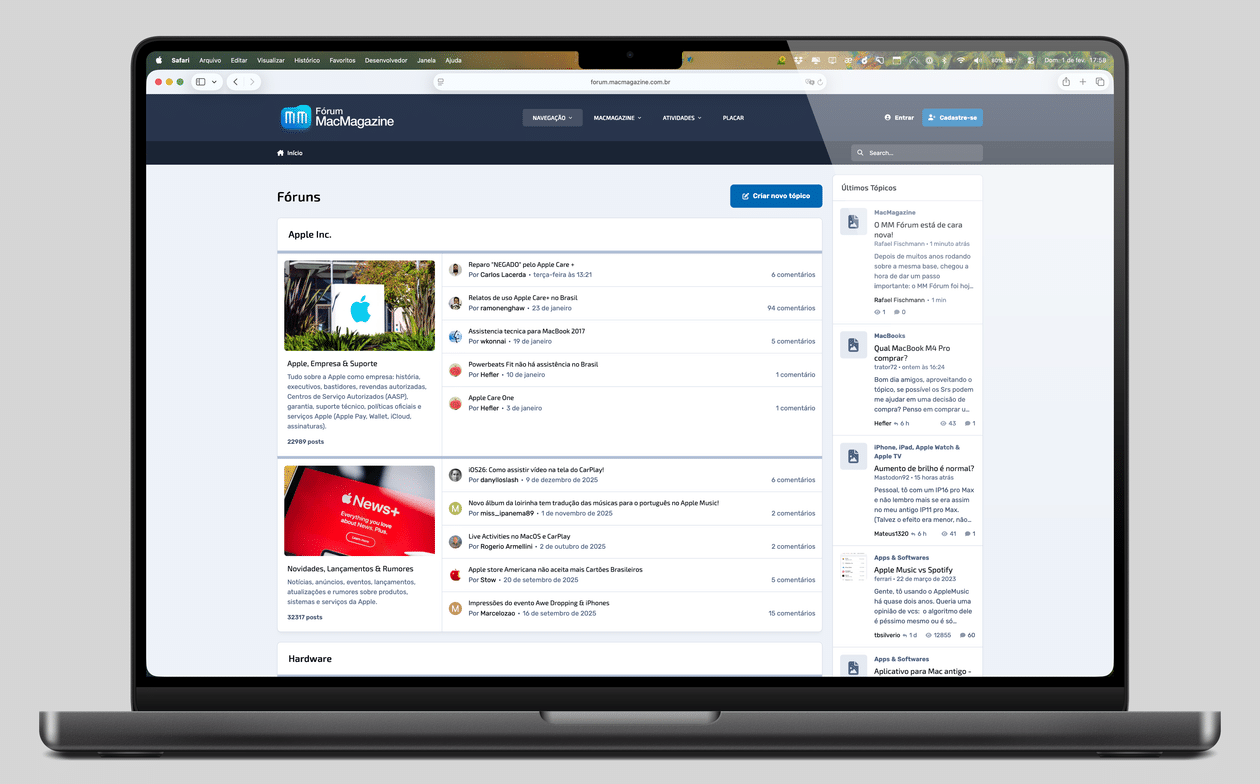 O MM Fórum está de cara nova!