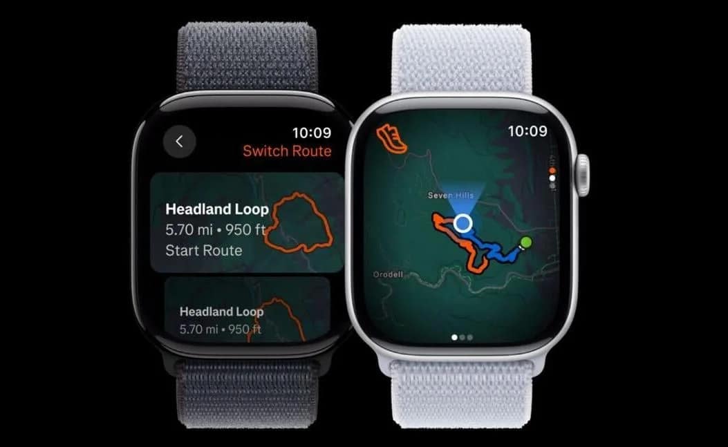Rotas do Strava no Apple Watch