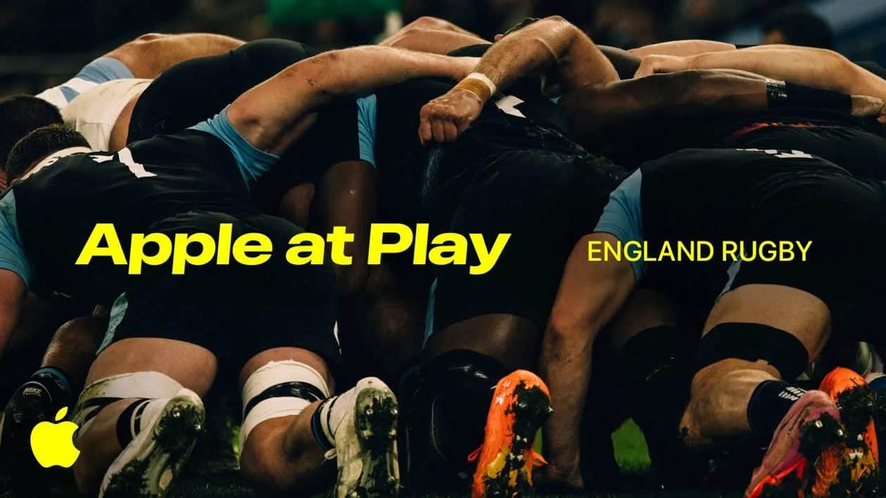 Apple mostra como seus produtos ajudam a Seleção Inglesa de rugby em novo vídeo