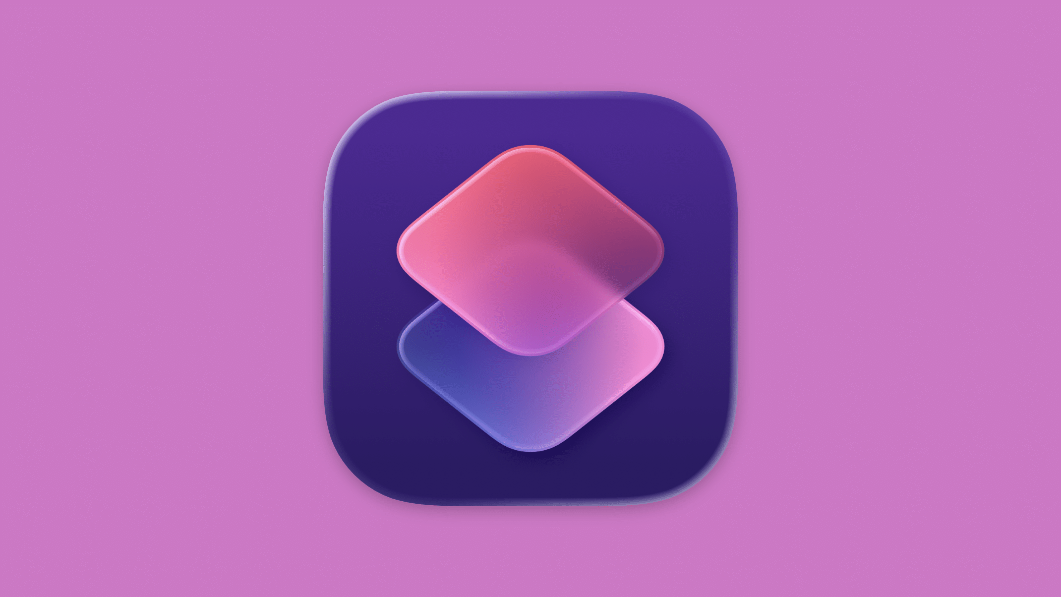 Ícone do app Atalhos, da Apple