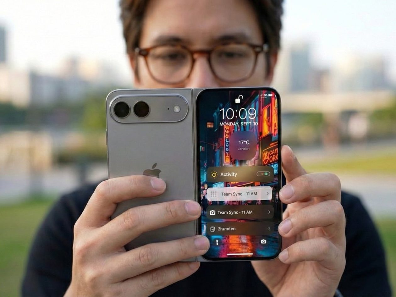 Apple pode ter solucionado o problema do vinco no “iPhone Fold”