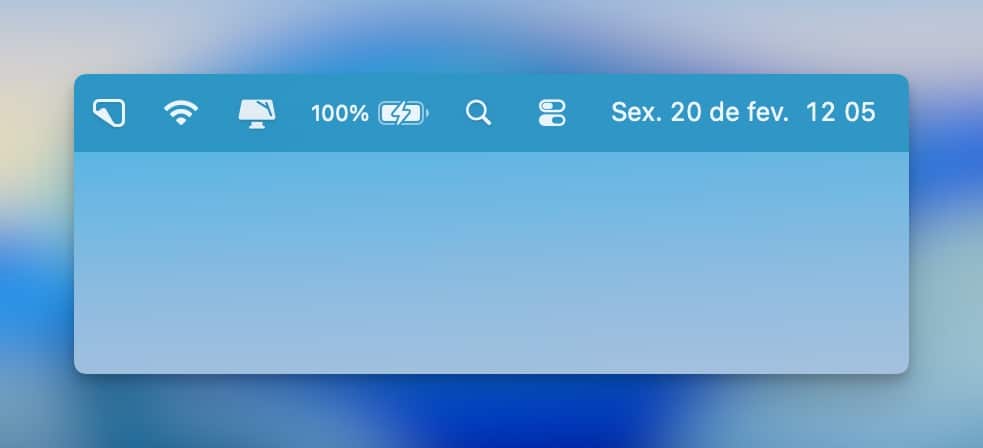 Como mostrar ou ocultar a porcentagem da bateria no Mac