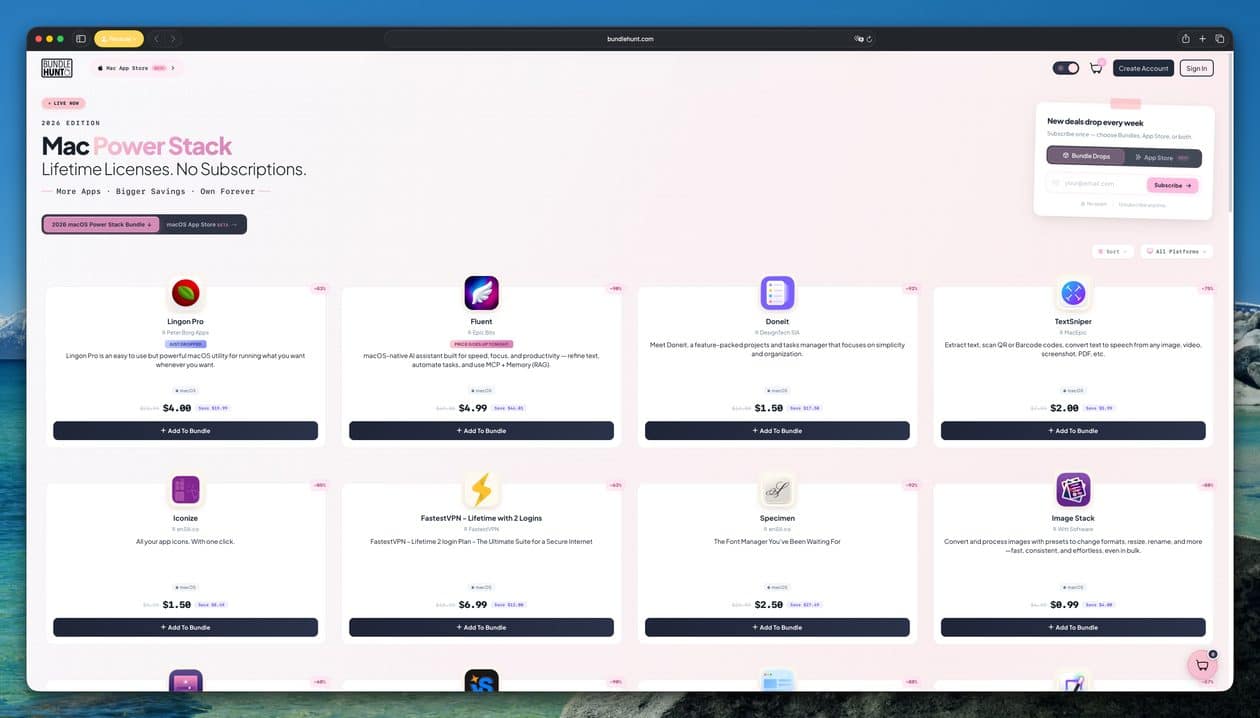 2026 macOS Power Stack Bundle