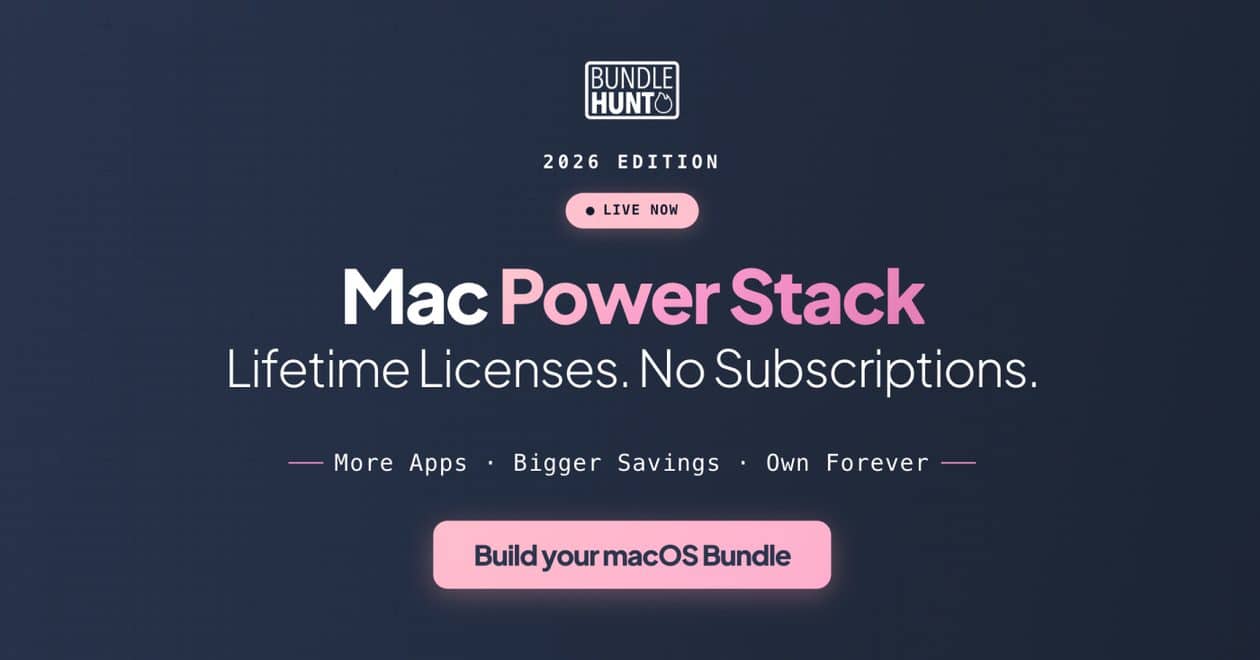 macOS Power Stack Bundle 2026 é lançado com descontos de até 99%