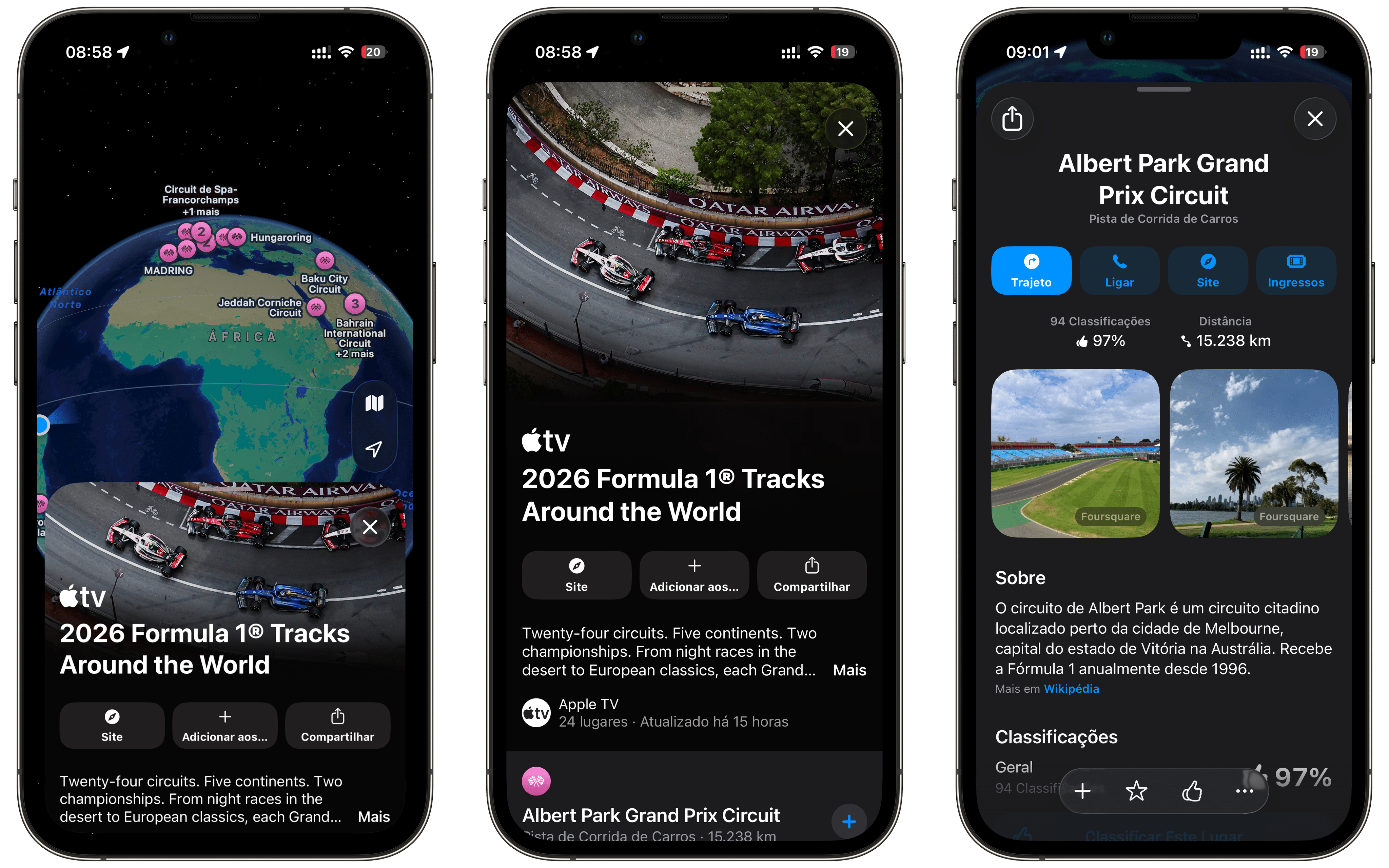 2026 Formula 1 Tracks Around the World