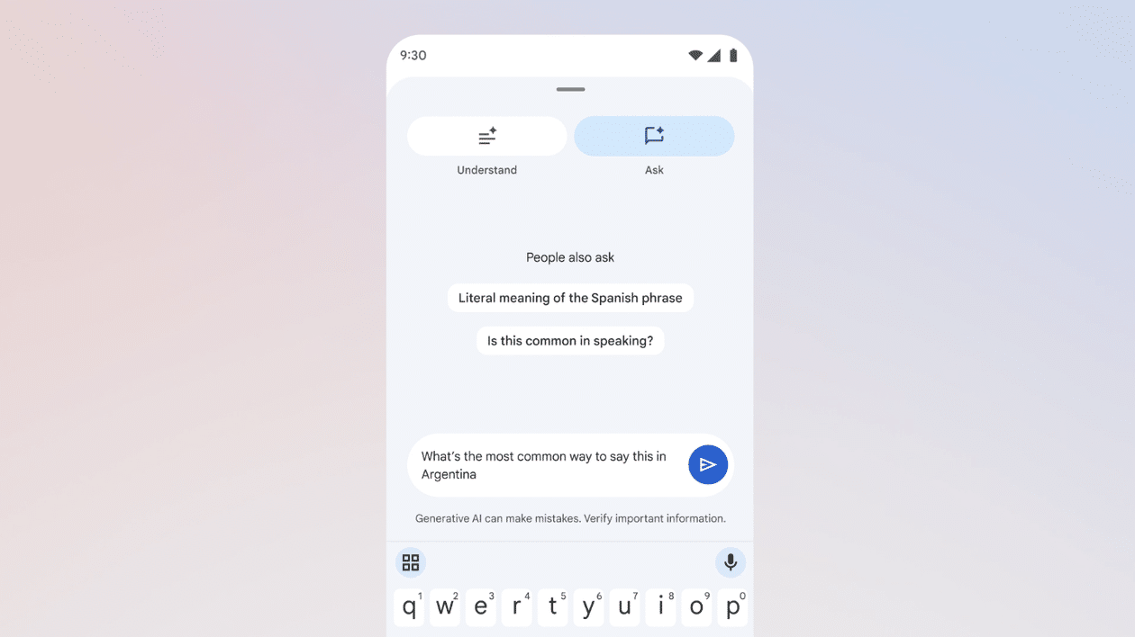 Google Translate ganha recursos de IA para facilitar traduções coloquiais