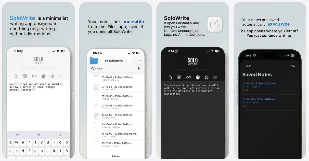 Promoções na App Store: SoloWrite, Sentinels of Earth-Prime, Fretboard e mais!