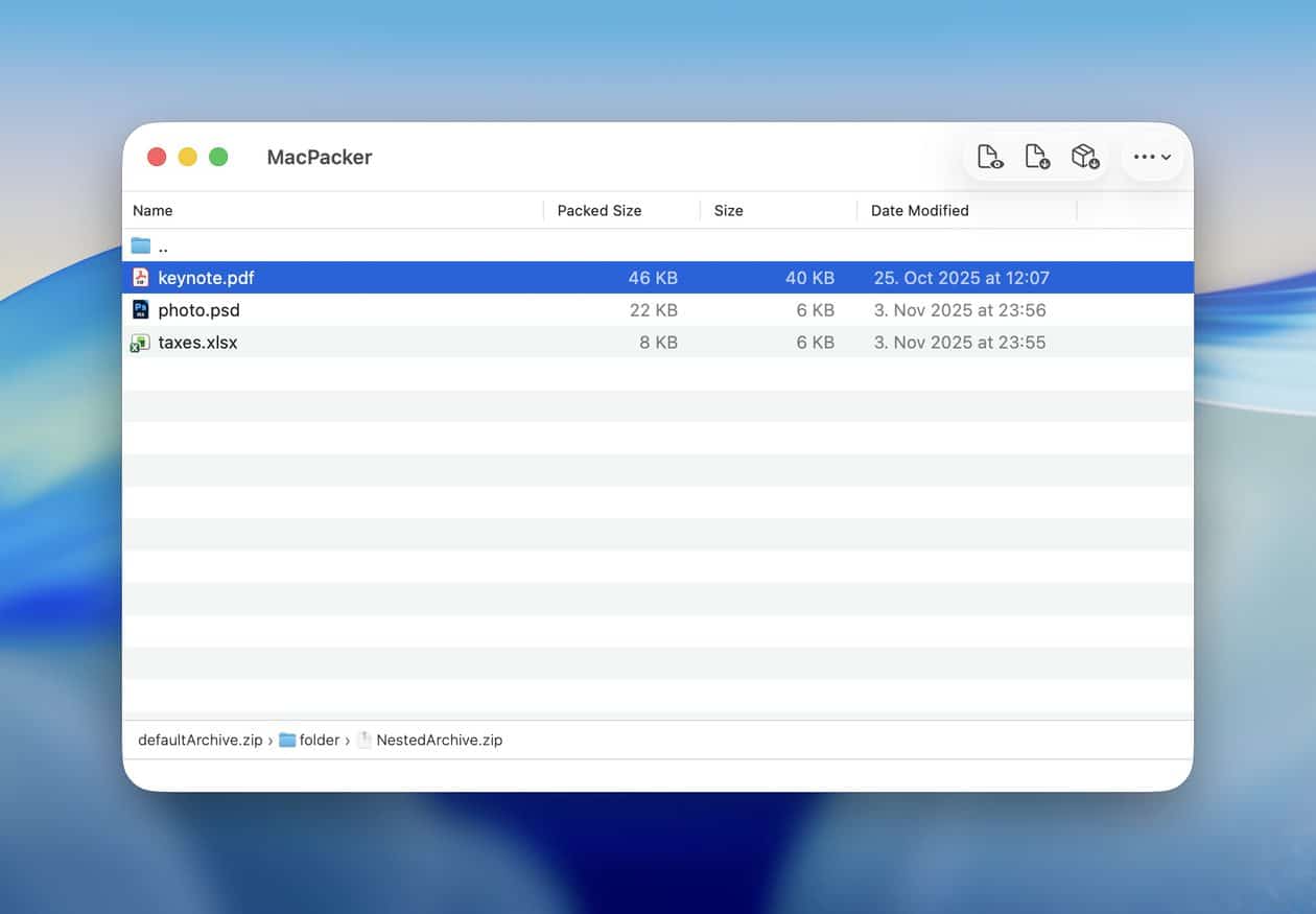 Gratuito, app MacPacker permite extrair mais de 35 formatos de arquivos