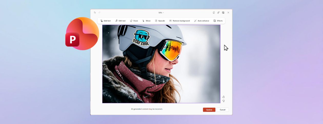 PowerPoint agora oferece recursos avançados de edição de imagem