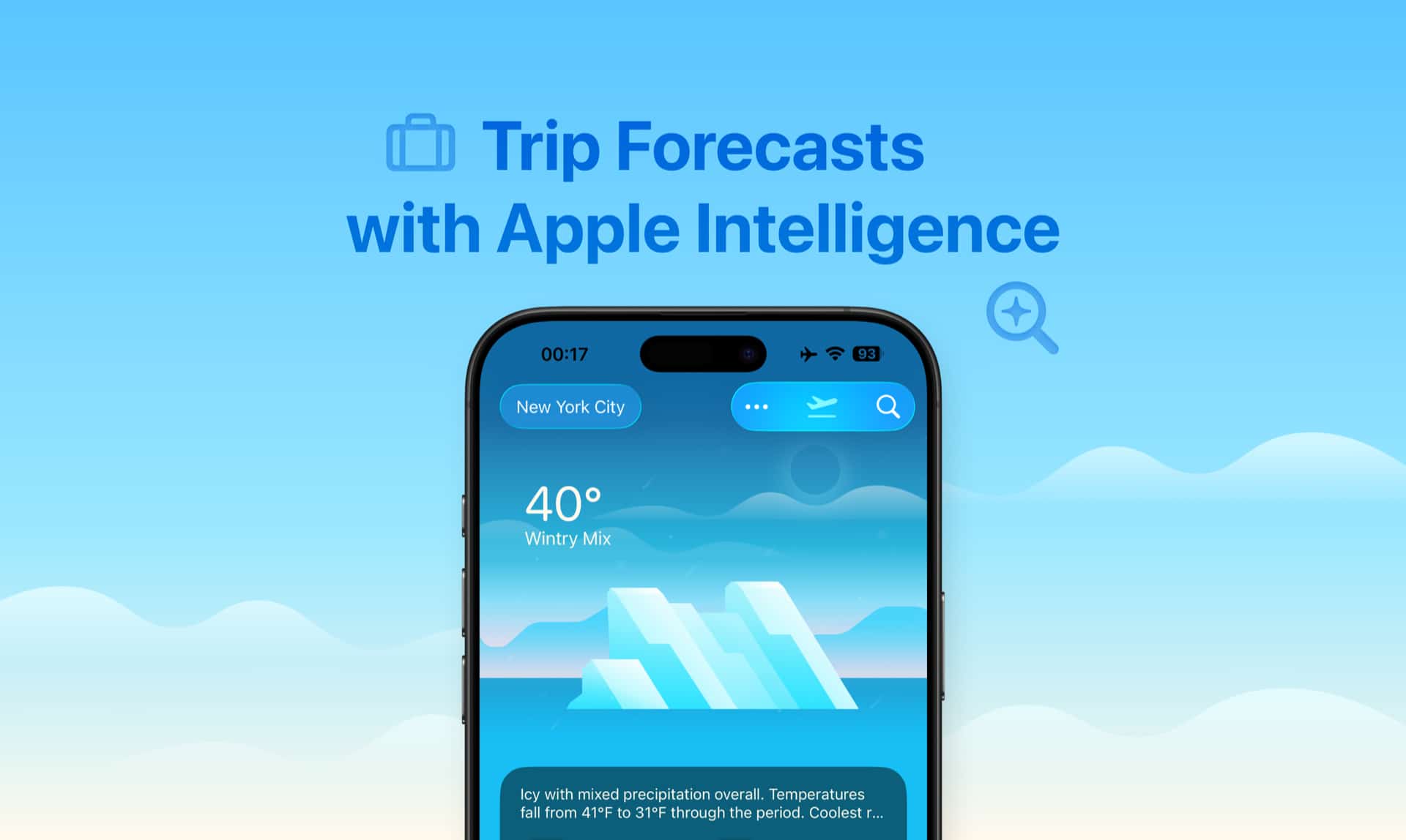 Weather mini é o app de previsão do tempo ideal para planejar viagens