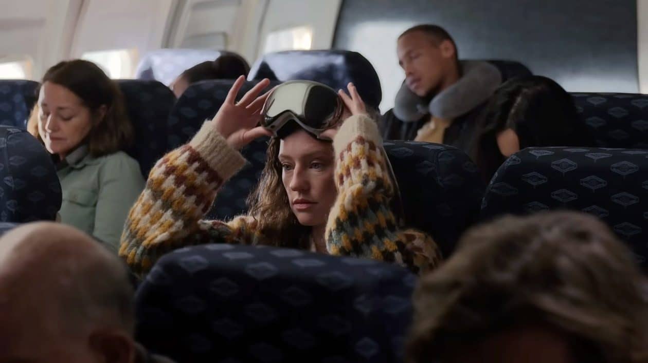 Passageiro é solicitado a retirar o Apple Vision Pro durante voo nos EUA